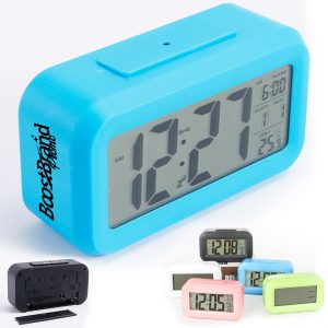 Smart Sensor Digital Alarm Clock with Night Light