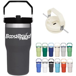 20oz Insulated Travel Tumbler with Straw