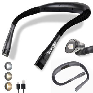 Rechargeable LED Neck Light with Dual Color Modes