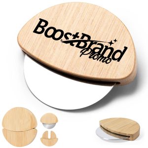 Bamboo Pizza Cutter with Rolling Blade