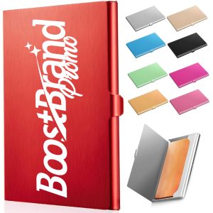 Portable Aluminum Business Card Holder