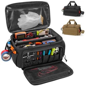 Heavy-Duty Tote Tool Organizer Work Bag