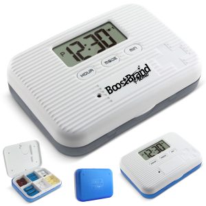 Smart Pill Organizer with Digital Timer Reminder