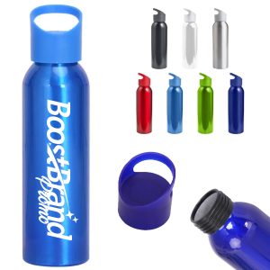 Wide Mouth Aluminum Sports Water Bottle