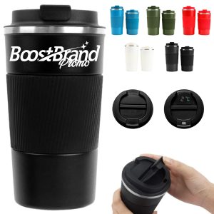 16 oz. Travel Mug with Silicone Grip