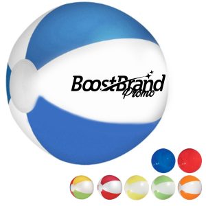 12 Inch Inflatable Two Tone Beach Ball Pool Toy