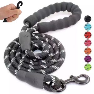 Reflective No-Pull Dog Leash with Padded Handle