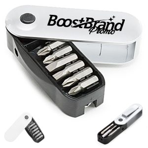 Compact Folding Multi-Bit Screwdriver Set