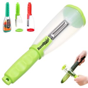 Vegetable Peeler with Built-in Storage