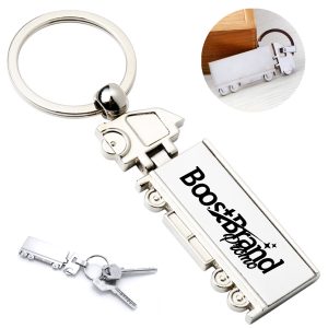Truck Shaped Metal Keychain