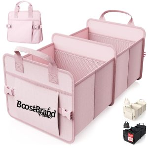 70L Foldable Multi-Compartment Car Trunk Organizer