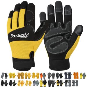 Premium Leather Work Gloves