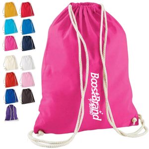 Durable Cotton Drawstring Cinch Bag