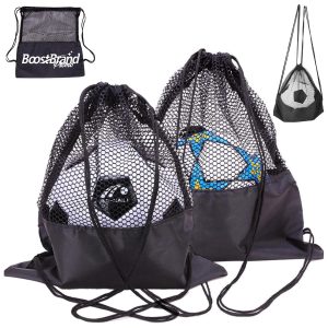 Mesh Drawstring Sports Ball Bag