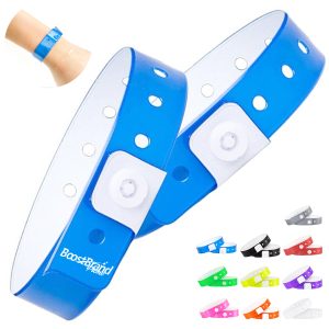 Durable Plastic Event Wristbands