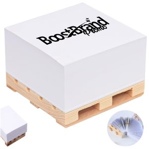 Customizable Mini Wooden Pallet Sticky Notes