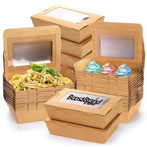 Eco-Friendly Kraft Paper Food Container