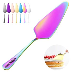 Stylish Stainless Steel Cake Server