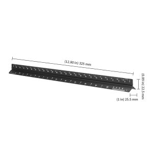 Aluminum Triangular Architectural Scale Ruler