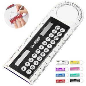 Multifunction Ruler with Magnifier and Calculator