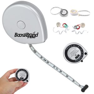 Retractable BMI Health Tape Measure with Body Fat Monitor