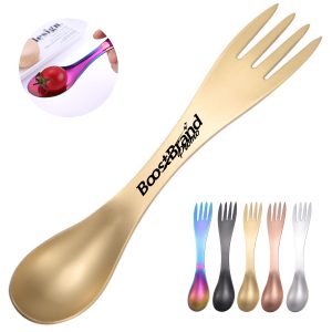 Multifunctional Stainless Steel Spork for Outdoor