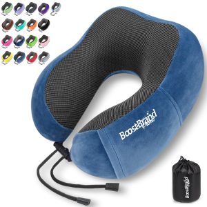 Ergonomic U-Shaped Travel Neck Pillow