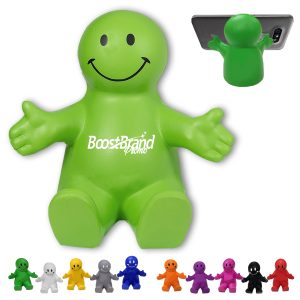 Customizable Smiling Character Phone Stand