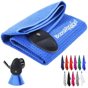 Microfiber Golf Towel with Magnetic Attachment