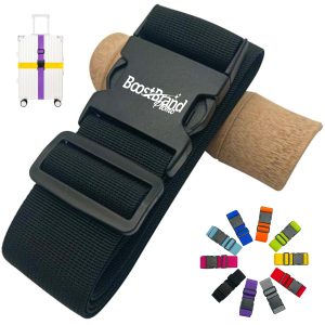 Adjustable Luggage Strap with Quick Release Buckle