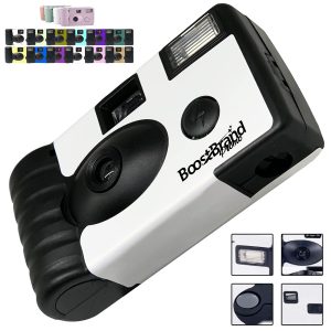 Customizable Single-Use Disposable Cameras with Flash