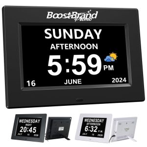Digital Medication Reminder Clock with Large Display