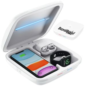 UV Sanitizer & Wireless Charging Case for Devices