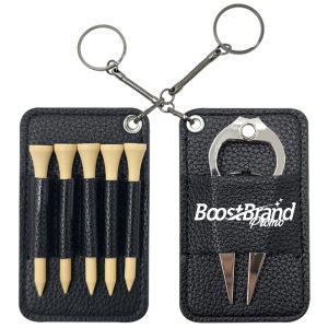Portable Golf Tee Holder Keychain