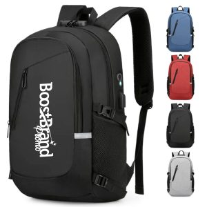 15.6 Inch Anti-Theft Laptop Backpack with USB Charging Port