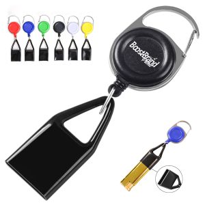 Retractable Carabiner Keychain Holder
