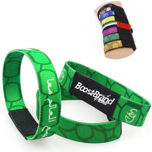 Custom Elastic Fabric Wristbands for Events