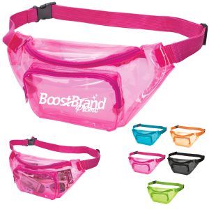 15L Custom Clear Fanny Pack with Adjustable Strap