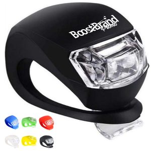 Silicone Clip-On LED Safety Lights for Bikes