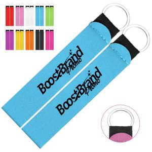 Custom Fabric Wrist Keychains & Lanyards