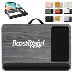 Portable Laptop Lap Desk with Device Slots
