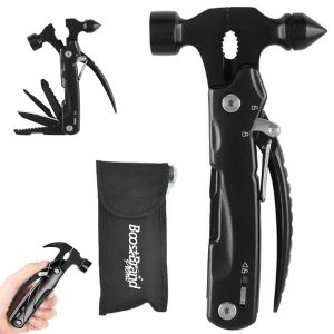 14 in 1 Multi Hammer Pliers Car Window Breaking Rescue Cone