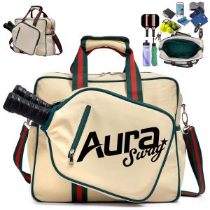 8L Pickleball Sling Bag W/ Racket Holder