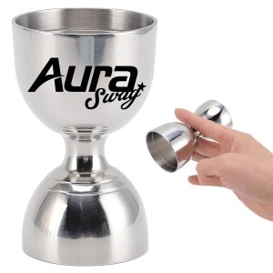 2Oz. Stainless Steel Indian Style Jigger Cocktail Measuring