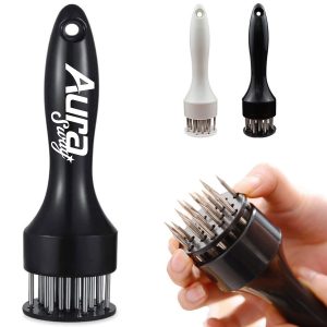 Spring Loaded Meat Tenderizer with Auto Retract Blades