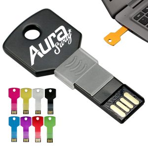 Metal Key Shape USB Flash Drive for Custom Branding