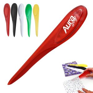 Plastic Letter Opener with Smooth Edge for Office Use
