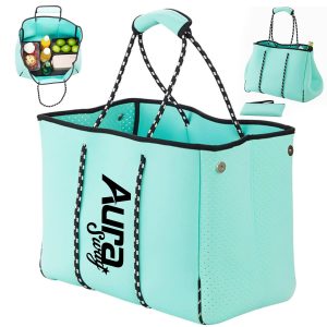 Neoprene Tote Bag with Rope Handles