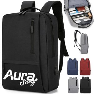15.6 In Waterproof Business Laptop Backpack W/ USB Charging