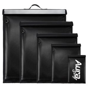 RFID Fire prevention Blocking Document Bags Set